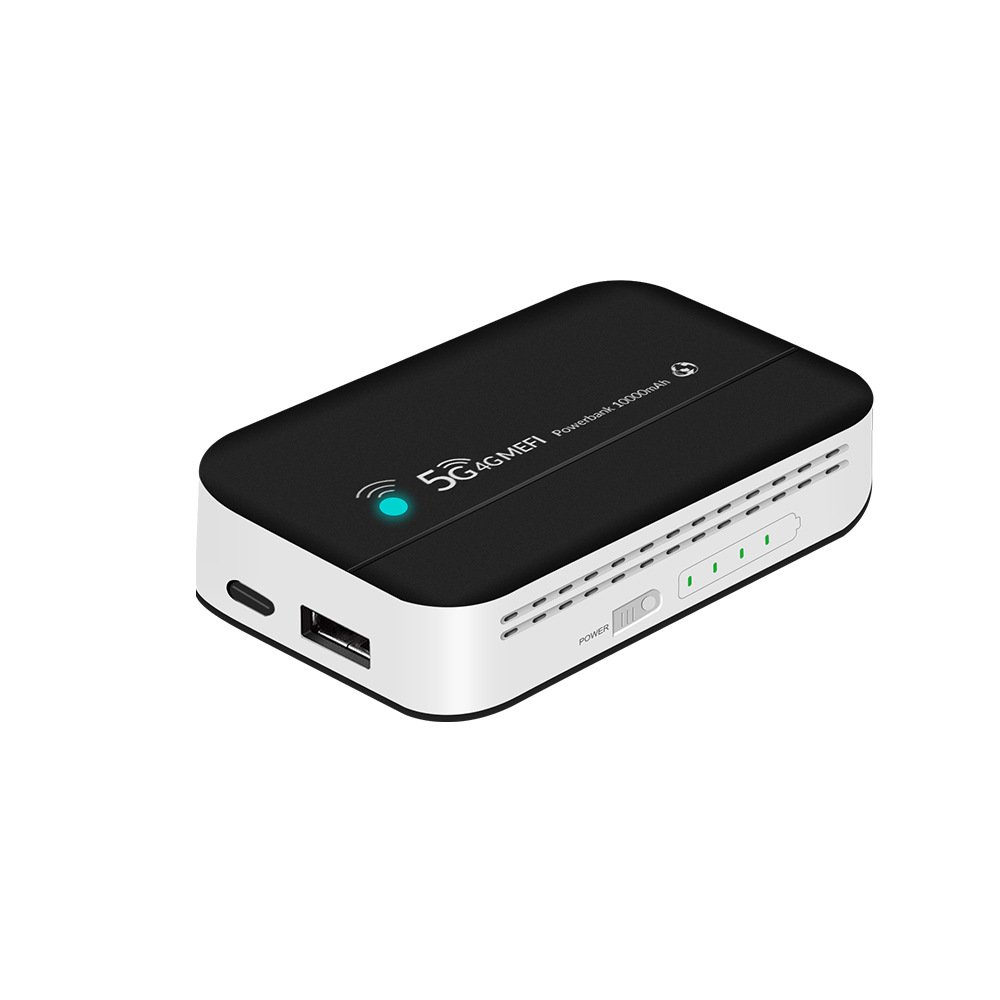 移动电源4G便携路由器MF983插SIM卡7500mah充电wifi二合一神器