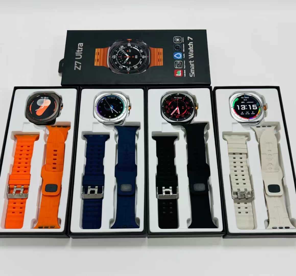 Smartwatch z7 ultra bluetooth med pulsmätare och samtal_voghion.com