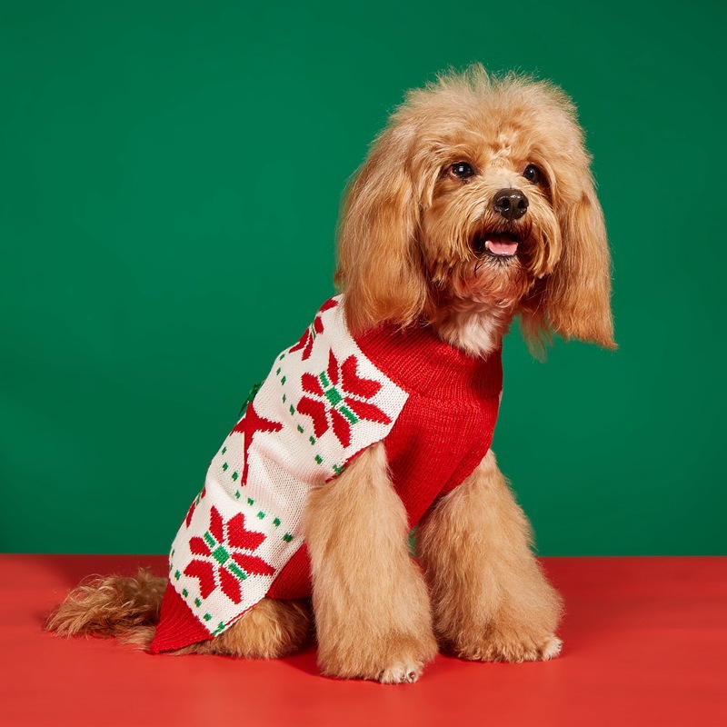 Style De Bande Dessinée Mignon Polyester Noël Sapin De Noël Vêtements Pour Animaux De Compagnie display picture 1