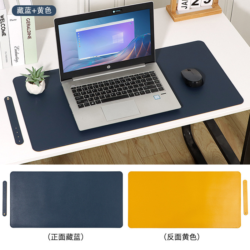 マウスパッド超巨大耐汚れ両面革防水清潔デスクマットゲームキーボードパッドパソコン事務机マット|undefined