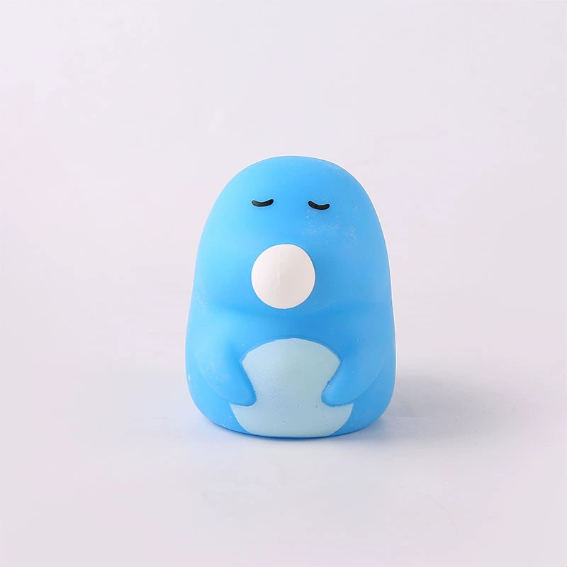 Мультяшная игрушка, слизь, пластиковая кукла, антистресс