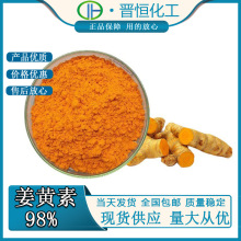 姜黄素98% 食品级姜黄根提取物 100g/试用包邮量大优惠姜黄素粉