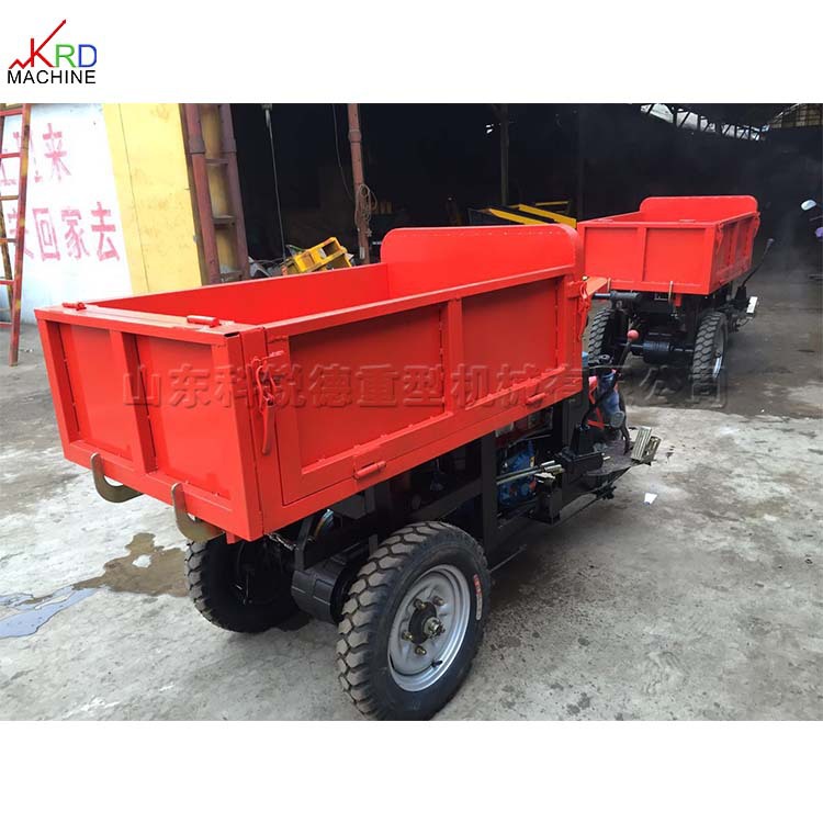 家用农田粮食运粮车 矿用拉煤拉石运输车 8马力柴油自卸小三轮