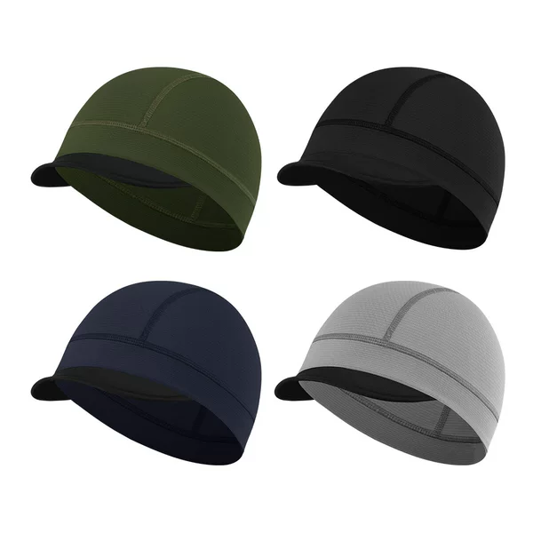 Outdoor Sunshade Breathable Quick-Dry Brimmed Cycling Cap Running Mountaineering Sports Headgear Baseball Cap Helmet Liner Cap
