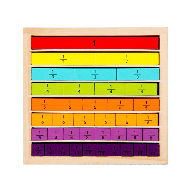 Rompecabezas de madera para niños Matemáticas Rompecabezas de descomposición de números de madera
