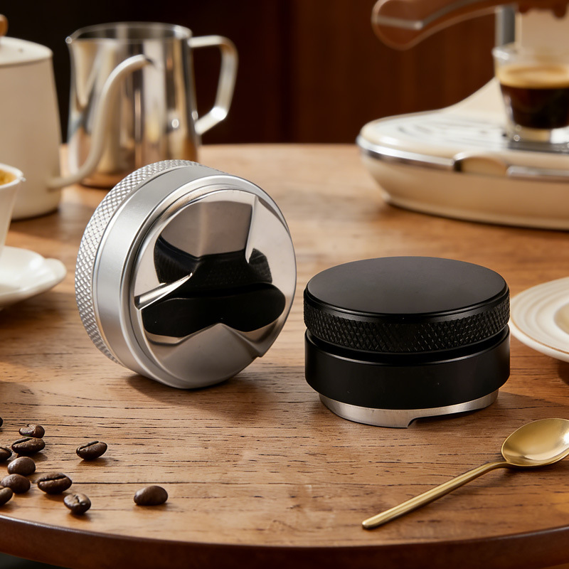 Coffee Machine Powder Distributor Stainless Steel Gravity-Operated Espresso Tamper Set/51/53/58Mm Coffee Machine Powder Distributor Stainless Steel Gravity-Operated Espresso Tamper Set/51/53/58Mm
