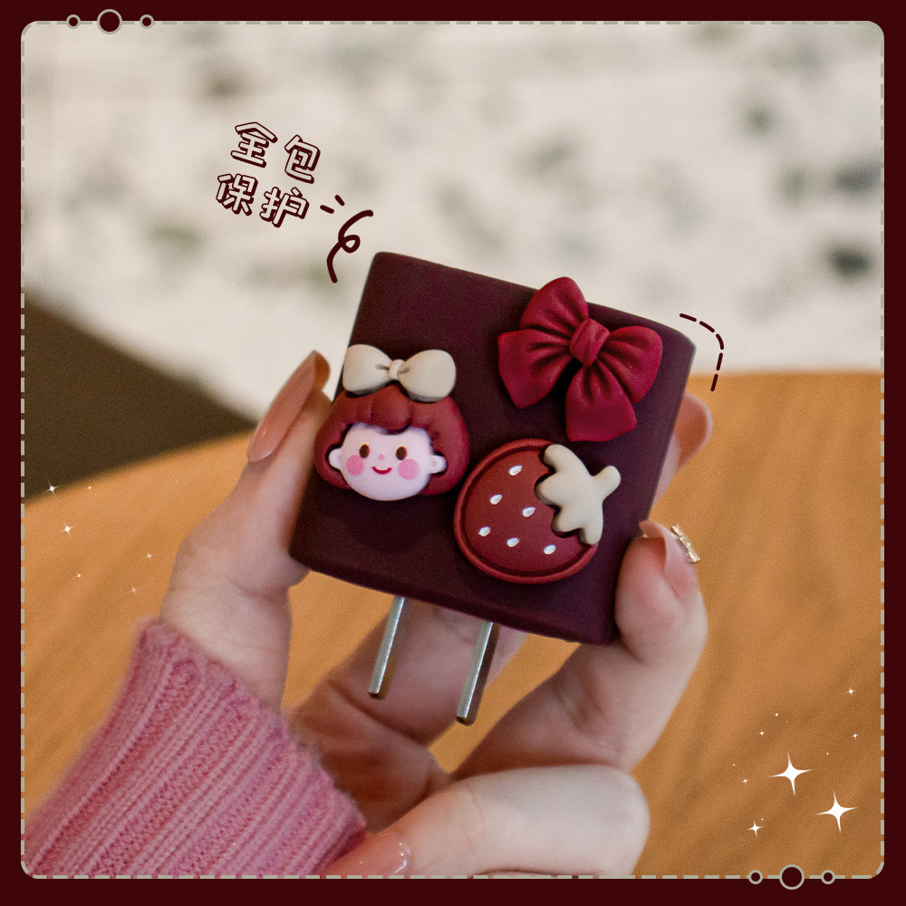 Aplicable para Apple 15 cargador 14 cable de datos iPhone 13 / 12 caso de teléfono celular iPad cuerda de enrollamiento