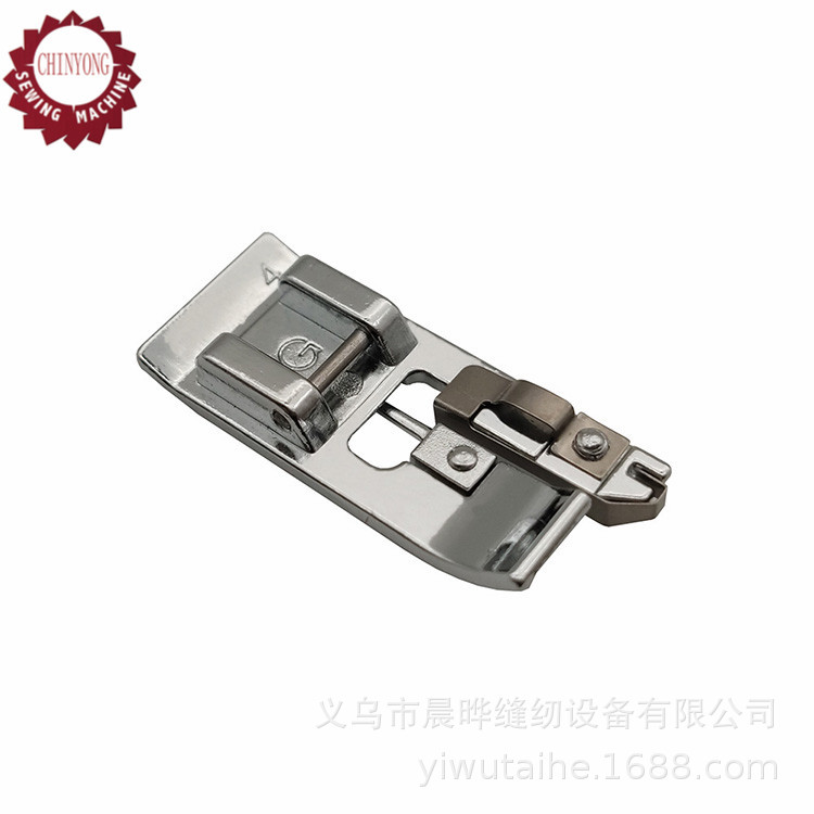 适用于兄弟brother家用缝纫机薄料锁边压脚锁边压脚缝纫机压脚