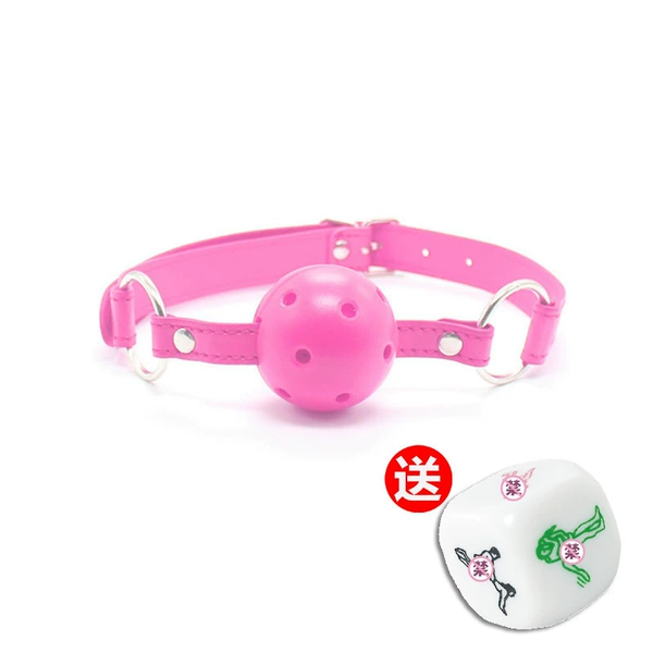 Pink mouthball+position dice