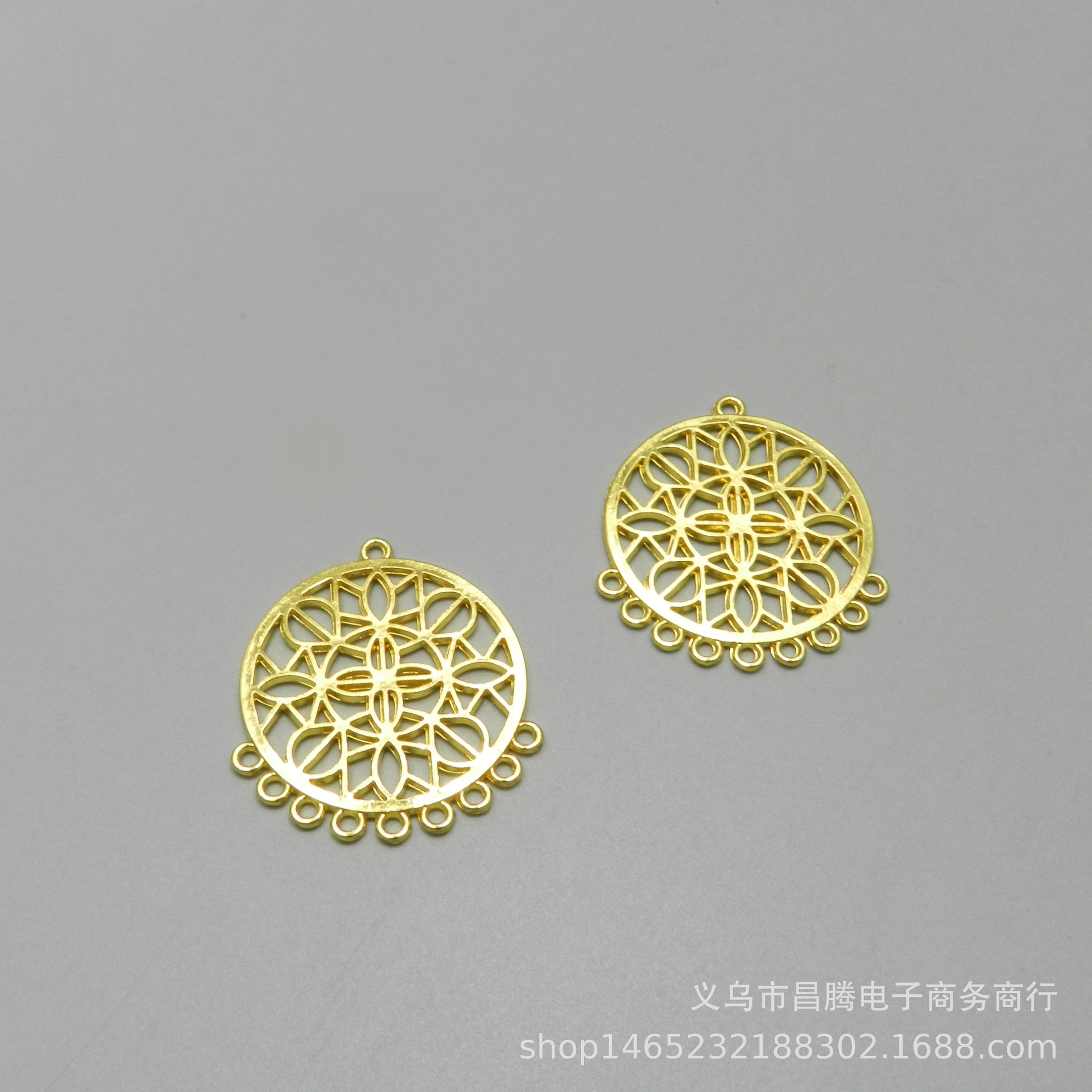 Цвет, сохраняющий пористый этнический стиль кулон DIY пористый узор ссылка ручной работы сплава ювелирные аксессуары