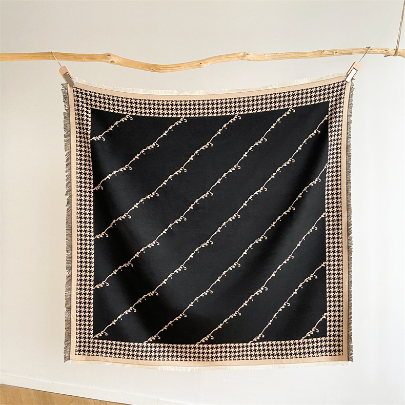 Autunno e inverno nuovo semplice ispessito imitazione cashmere scialle donna versione coreana versatile studente coppia caldo_voghion.com