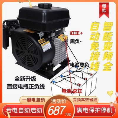 variable frequency 60V generator, 72V battery Avtomobil generatorları