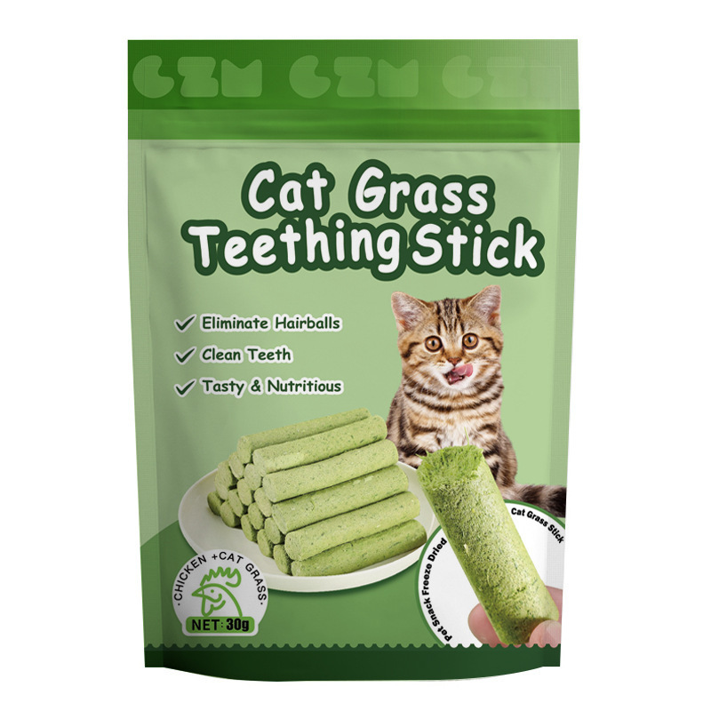 猫スナック冷凍乾燥猫草粒羊乳棒95グラムミントビスケット猫草歯磨き棒おいしい排毛ペットスナック|undefined