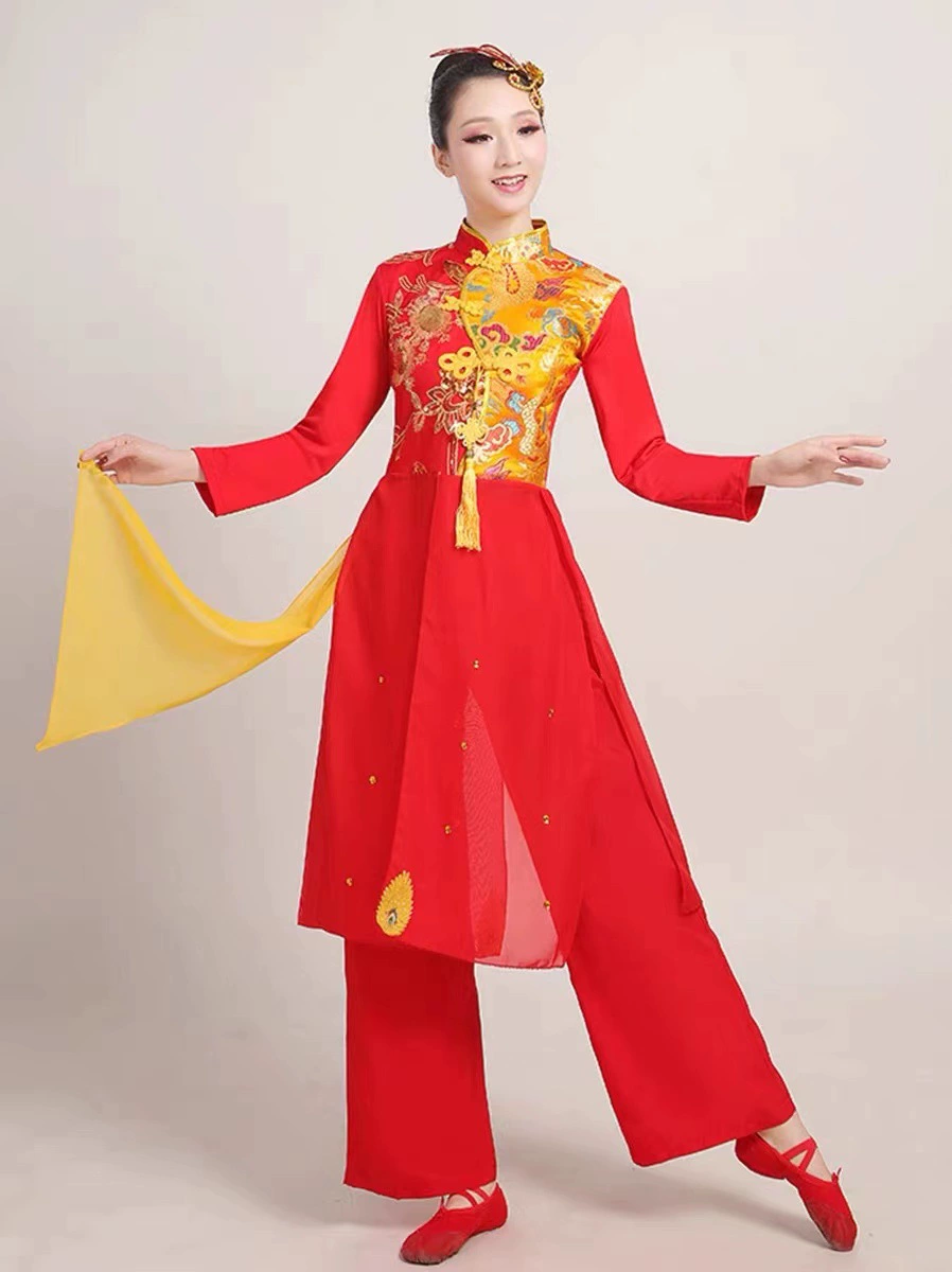 Yangko Dance and Dance Classic Cerating Женский 2022 Новый квадрат