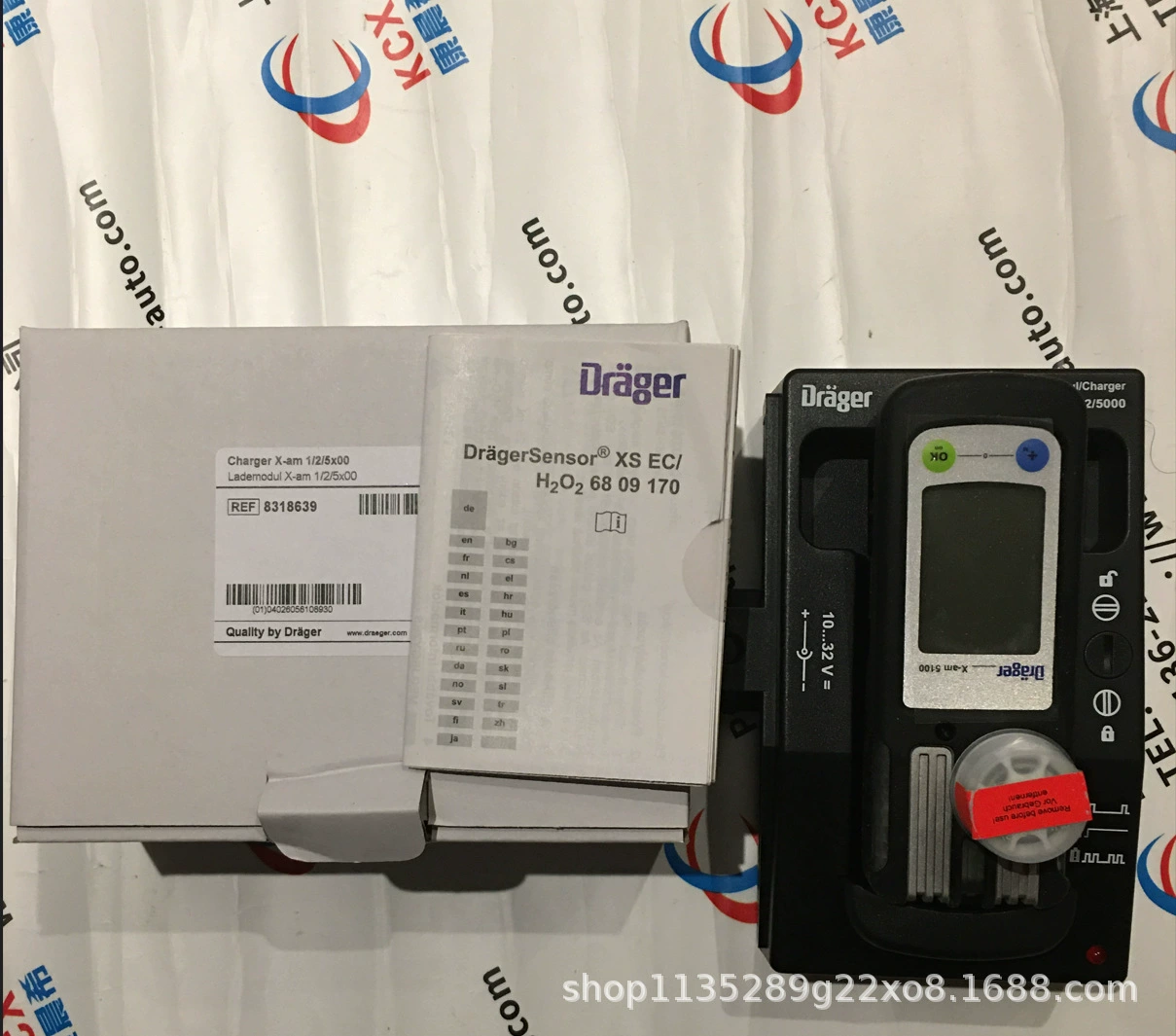 Немецкий портативный одиночный детектор газа Delger Dräger, X-am5100 в наличии