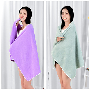 Oblique Moon Samsung Bath Towel Coral Fleece Bath Towel Coral Fleece Towel Absorbent Thickened Daily Supplies Quick-drying Bath Towel