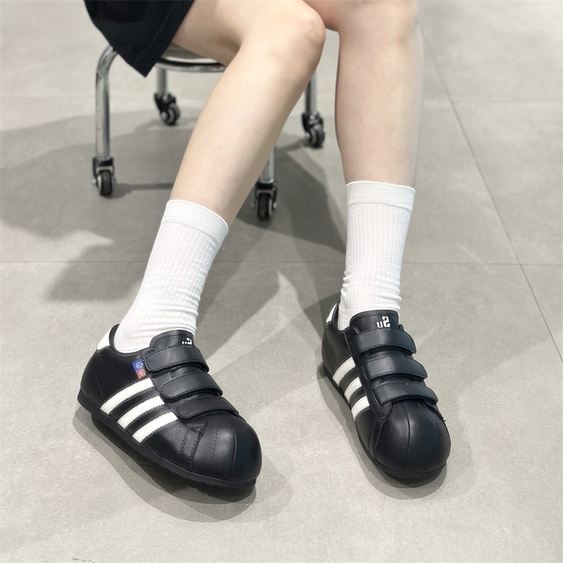 IG莱熙妮内增高3cm阿甘鞋大头丑萌休闲鞋女魔术贴德训鞋运动鞋潮|undefined