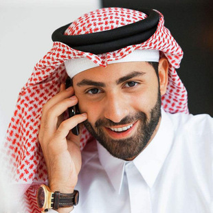 Dubai Headscarf Prayer Cap Tista Men's Square Scarf Shawl Arab Cotton Hat Versatile Ethnic Style