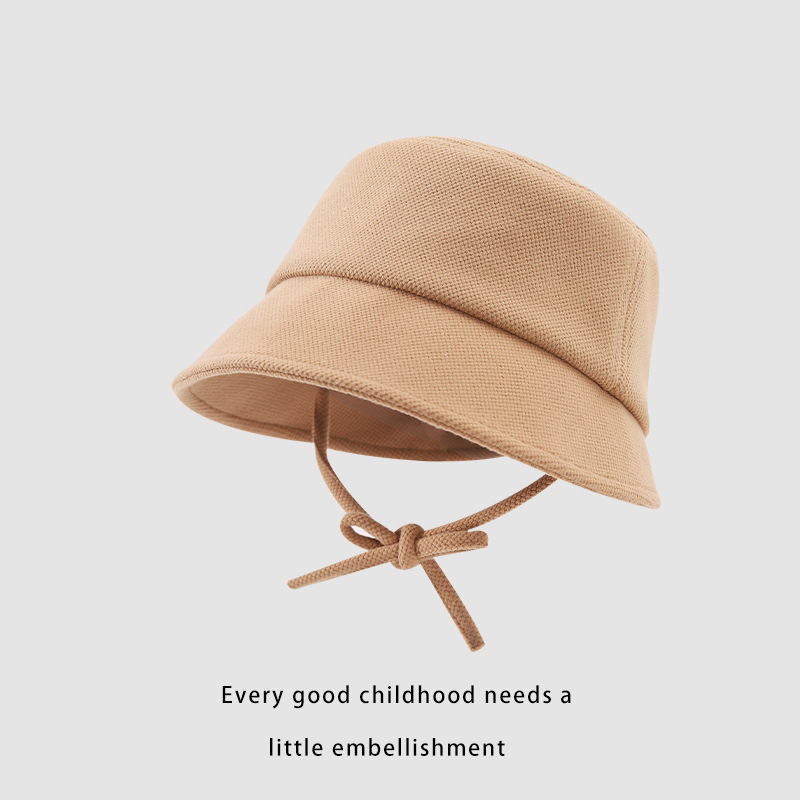 Otoño para niñas sombrero de bañera sombrero de protección solar sombrero de sol estilo británico vintage sombrero de cubo sombrero de pescador otoño invierno sombrero de niños