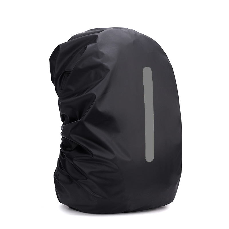Mochila de montaña al aire libre cubierta a prueba de lluvia mochila de hombro universal cubierta a prueba de lluvia cubierta a prueba de polvo mochila escolar cubierta a prueba de agua logotipo de impresión reflectante