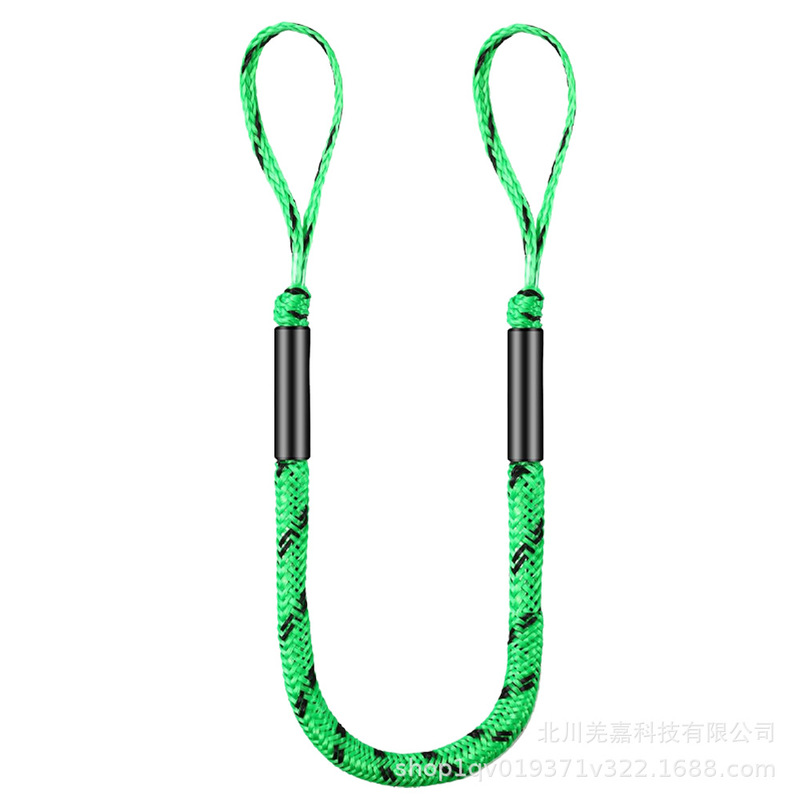 3FT90CM皮划艇冲浪滑水绳 拉伸弹力绳码头绳船泊绳橡皮艇船用停靠|undefined