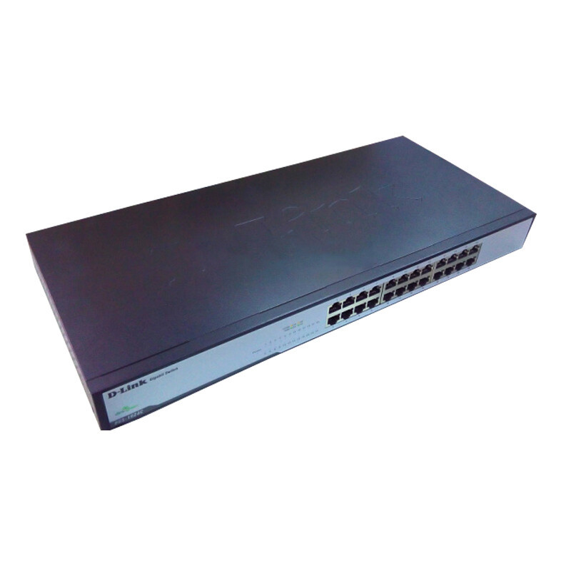 友讯（D-Link）DGS-1024C 24口全千兆无风扇静音企业分流集线器