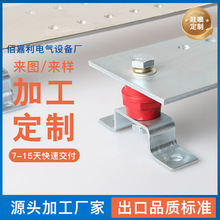 浙江铜镀锡汇流排配电箱连接母排定制 电气设备汇流铜排加工厂家