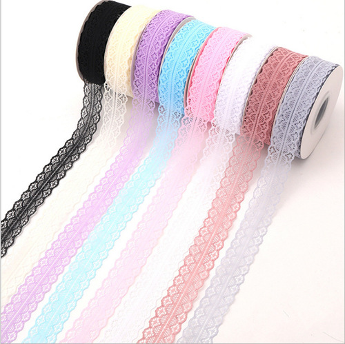 25 yards a roll bouquet mesh lace ribbon flower cake packaging material bow tie