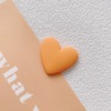 Acrylic solid trend fashionable epoxy resin heart shaped, phone case, laptop