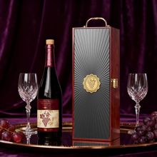 手提式实木红酒盒节日礼盒葡萄酒包装盒套装客户礼品伴手礼定制