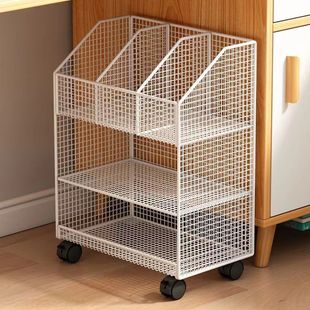 Snack Rack, Multi-Functional Under-Desk Rack, Removable Bookshelf, Storage Rack Next to Desk, Student Storage