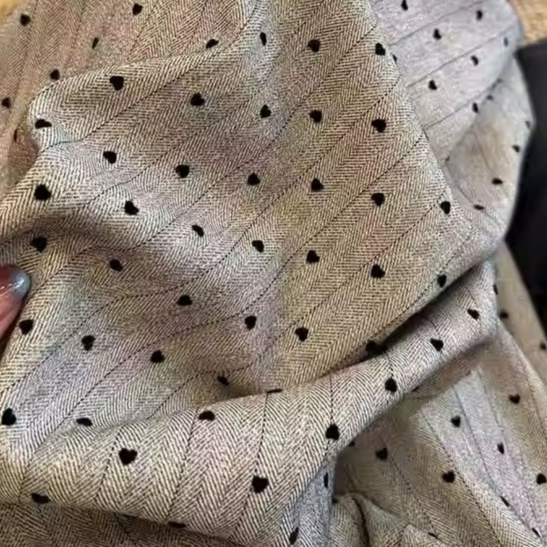 Extra large khaki autumn trousers for leisure