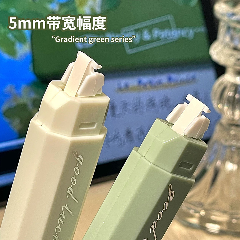 correa de corrección de forma de lápiz de color gradiente de alto valor de color y gran capacidad para estudiantes correa de corrección de cambio correa de corrección suave