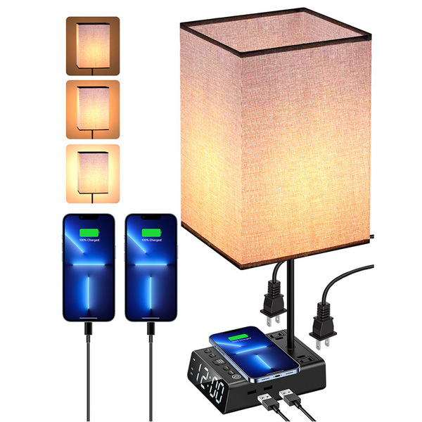 LED wireless table lamp for bed