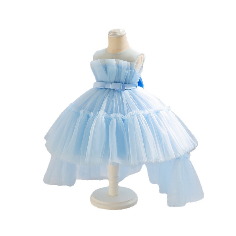 Vestido de malla para niñas vestido para niños 2023 Nuevo vestido de princesa para niña vestido de niña de alta gama al por mayor