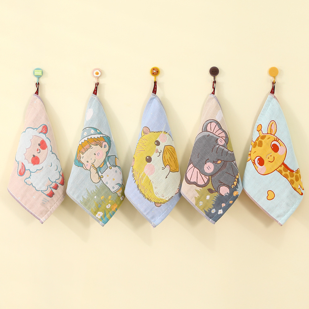 Cotton scarf for kindergarten
