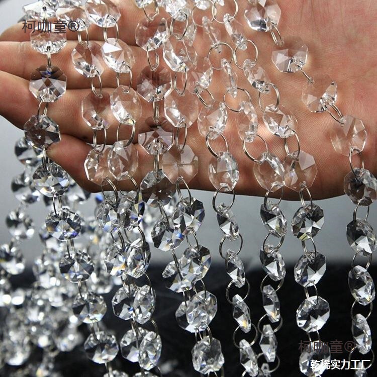On-Site Beaded Wedding Curtain Arrangement, Beautiful Crystal Bead Chain Decoration, Door Curtain, Ceiling Decoration, Wedding Decoration