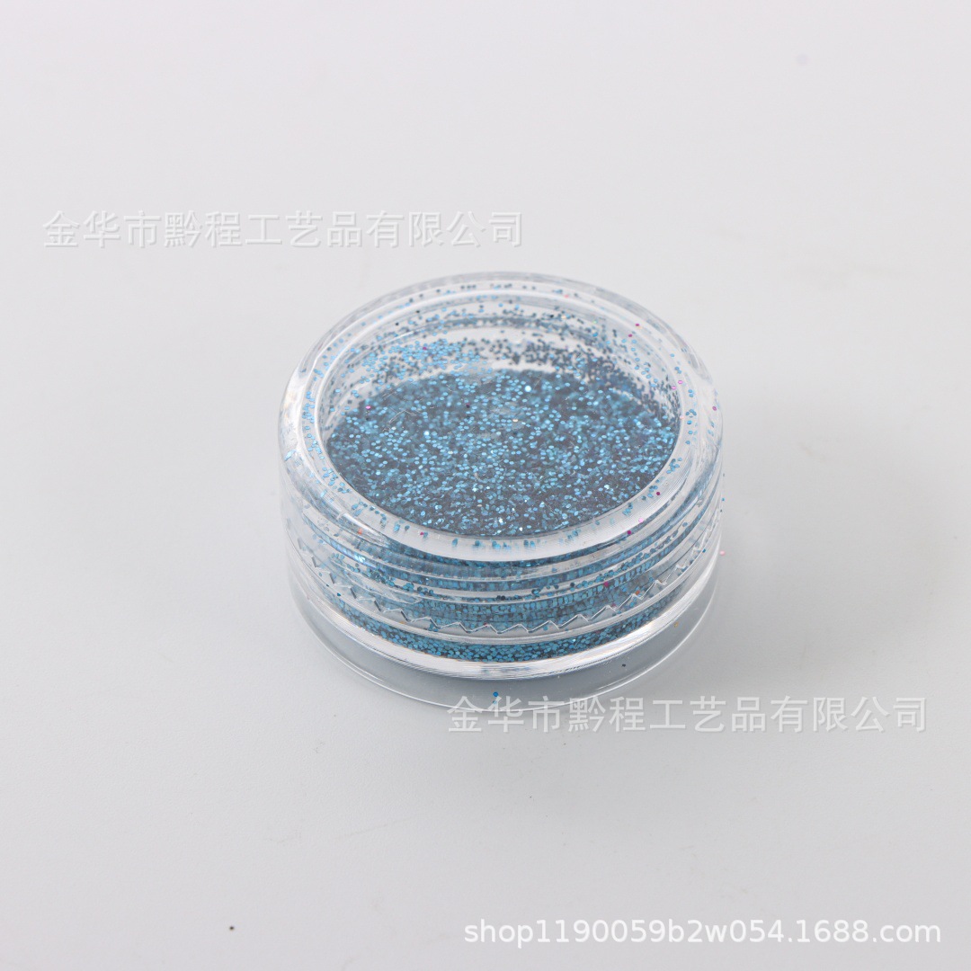 Fábrica al por mayor de caucho de goteo de pegamento polvo de cebolla dorada sequinilla hecha a mano DIY joyería de manicura 3 g / botella material de decoración de polvo flash image 14