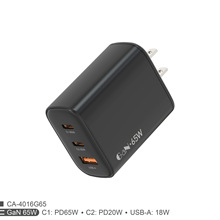 �羳PD65W����֙C����� 5V3A�W��Ҏ�m����2PD+USB��ڳ���^