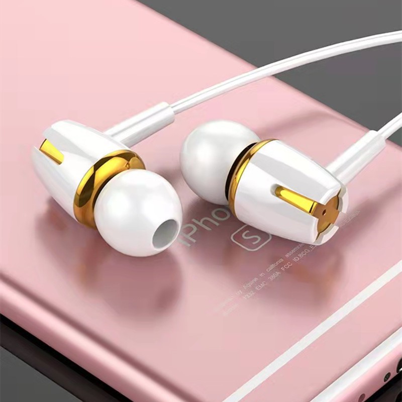 3.5 auriculares con cable de orificio redondo tipo c semi-in-in HD teléfono móvil con marca auricular fábrica al por mayor