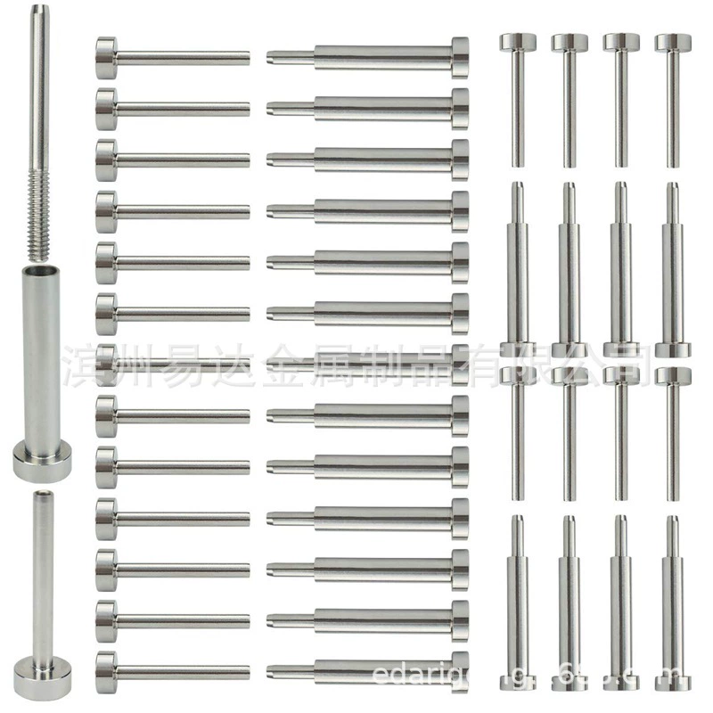 Нержавеющая сталь 316 невидимый клеммный перила кабель комплект шпильки стальной канат фитинги для трансграничной электронной коммерции прямой поставки