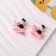 Cute cartoon kitty kt cat diy cream glue homemade mobile phone case shoe buckle hairpin resin accessories