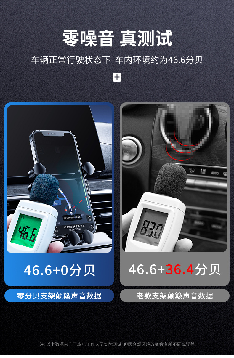 Audi A6/A4L-A5/Q5/A1/Q7/Q5L/A8L Special Navigation Mobile Phone Car Holder Air Outlet