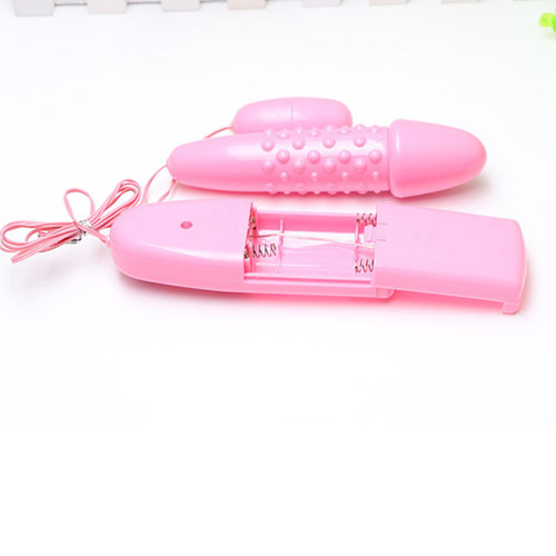 Hemp Lao Er Dual Controlled Vibrator, Fun and Tingling Vibrator for Adults, Variable Frequency Long and Short Double Jump Flirting Masturbation Rod