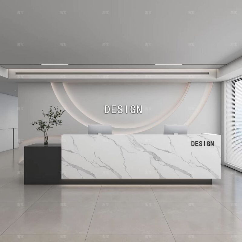 Company Front Desk, Cashier Counter, Training Institution Reception Desk, Hotel Dance Studio, Paint Shop Bar Counter, Sales Office Service Desk