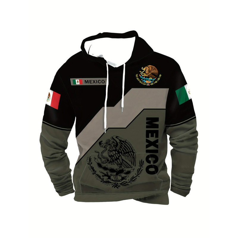 J 72737 3D Mexican Print Hoodie 3D Mexican Print Sweatshirt Cross-Border Fast Shipping J 72737 3D Mexican Print Hoodie 3D Mexican Print Sweatshirt Cross-Border Fast Shipping