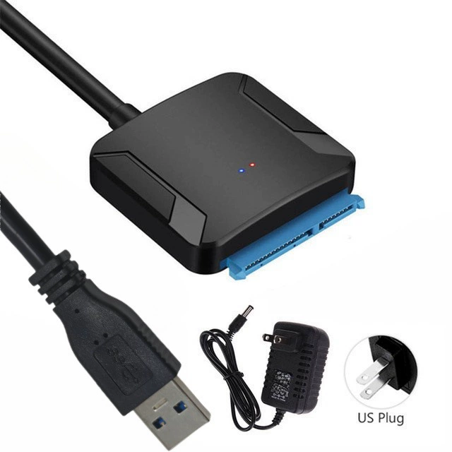 USB3.0 в SATA кабель для подключения 2.5"/3.5" SSD/HDD, простой кабель для диска