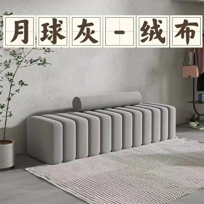 Fábrica directa de puertas de cambio de zapatos taburete nuevo pequeño diseño de casa sala de estar taburete de sofá creativo