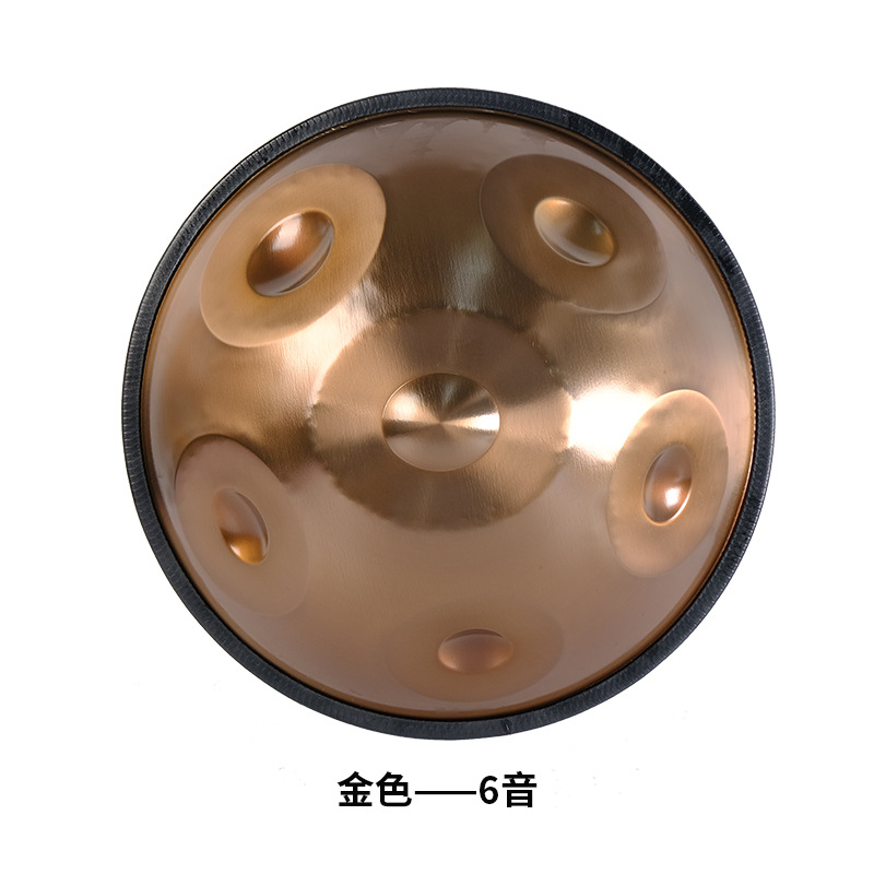 Instrumentos musicales Disco de mano Batería Handpan de grado profesional Disco de mano 440Hz 432HZ Tambor etéreo Tambor de lengua de acero Exclusión transfronteriza