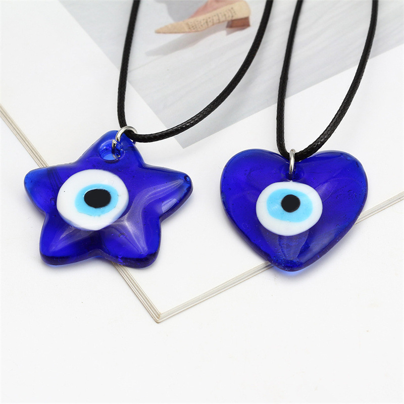 Fashion Devilu0027S Eye Glass Unisex Pendant Necklace 1 Piece